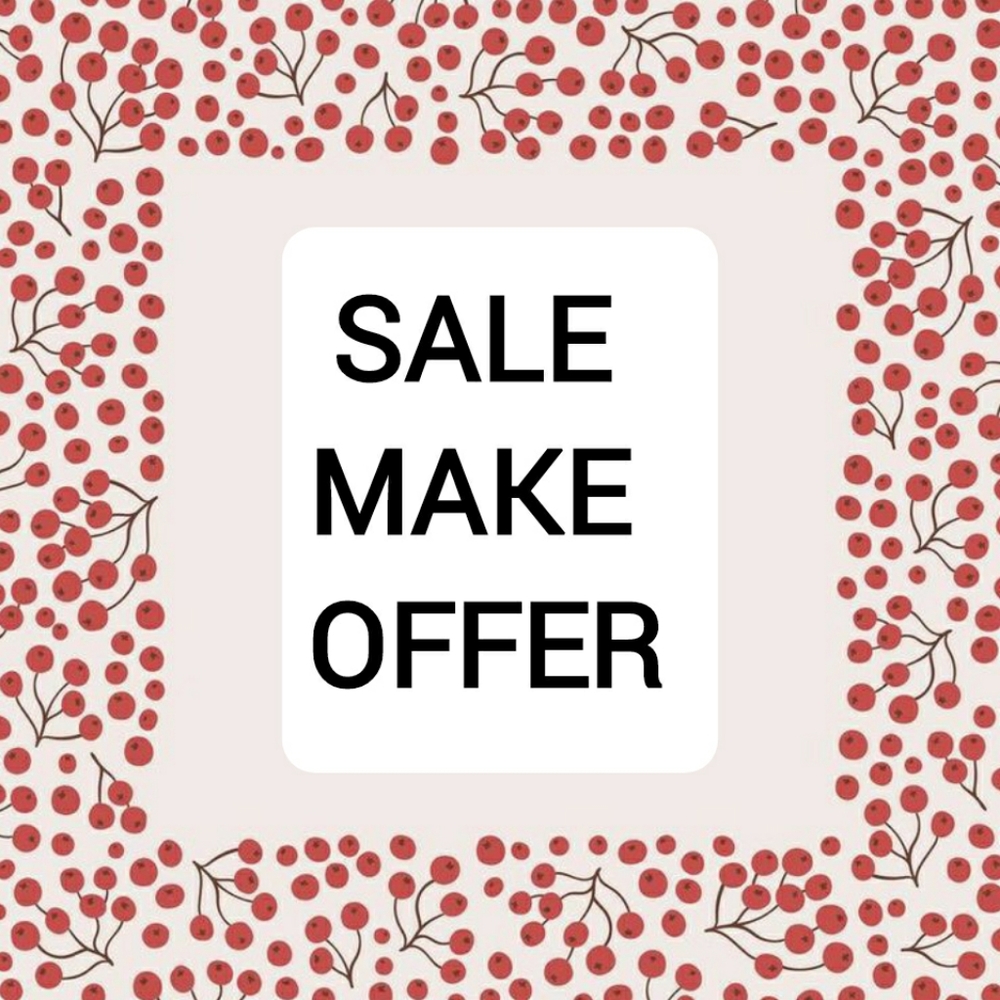 ! MAKE ME AN OFFER! SALE ! Meet the Posher ☀️🌻